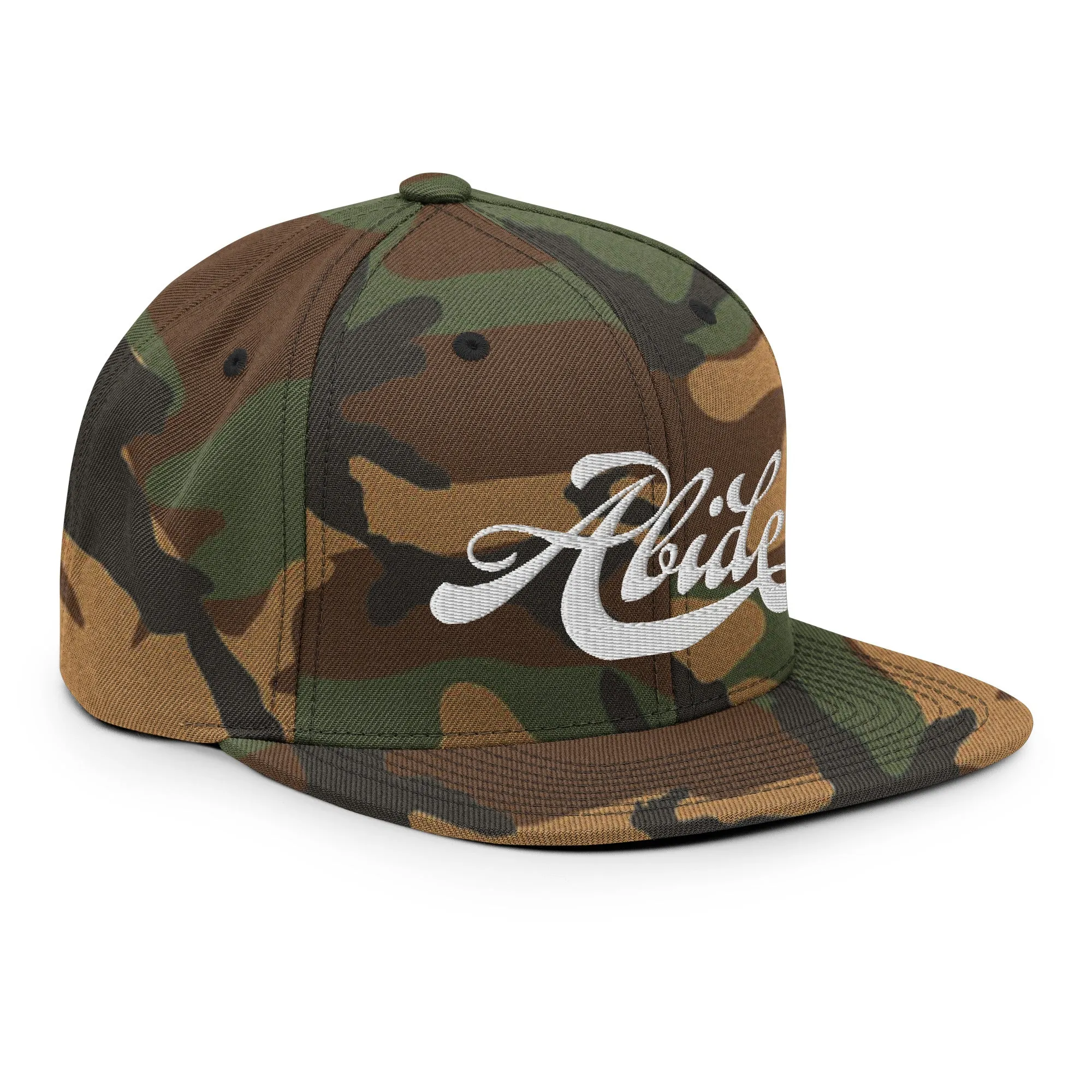 Abide Snapback Baseball Cap