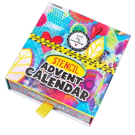 ABM Advent Calendar Stencil Addicts Only - Essentials