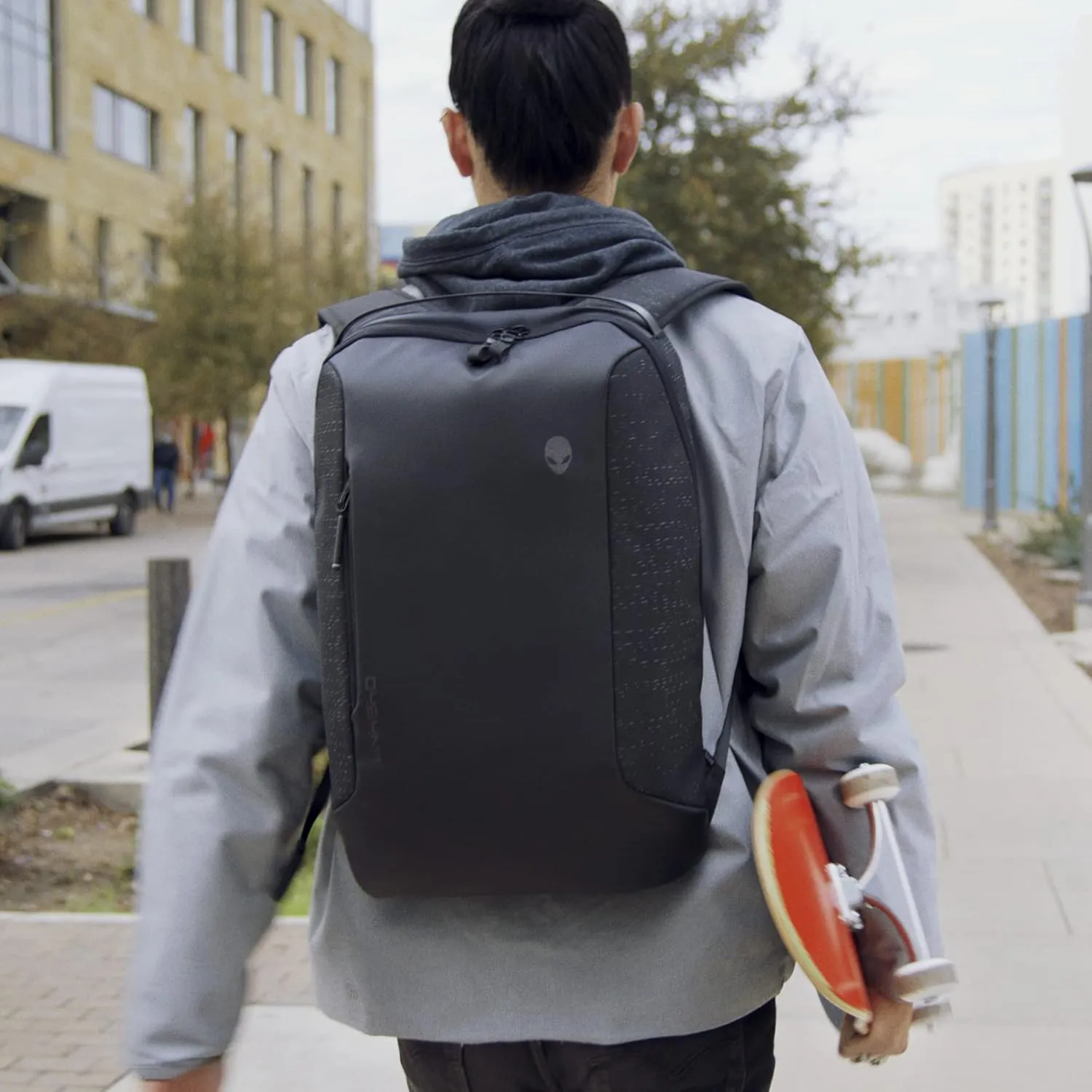 Alienware 17-inch Horizon Slim Backpack - Galaxy Weave Black