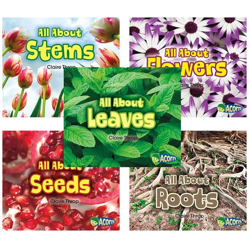 All About Plants, Set of 5 books