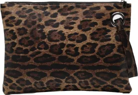 Amaze Womens Oversized Clutch Bag Large PU Leather Pouch Evening Handbags Envelope Purse with Wristlet Shoulder Lady