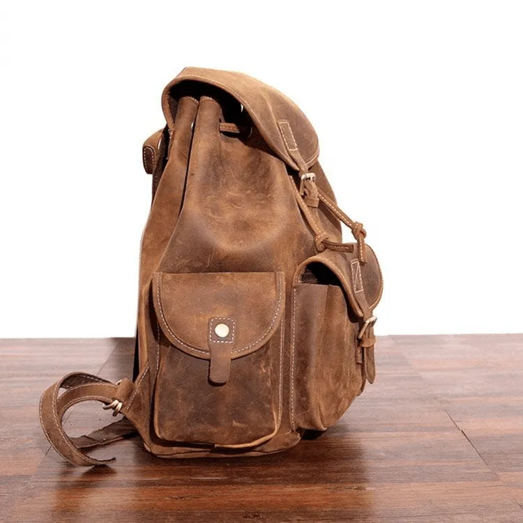 Asmund Backpack | Genuine Leather Rucksack
