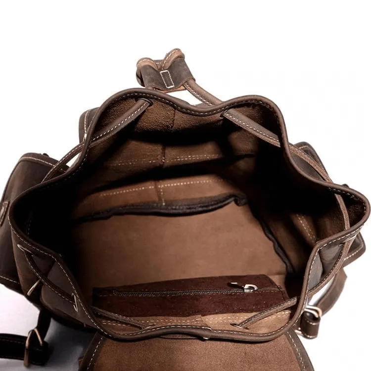 Asmund Backpack | Genuine Leather Rucksack