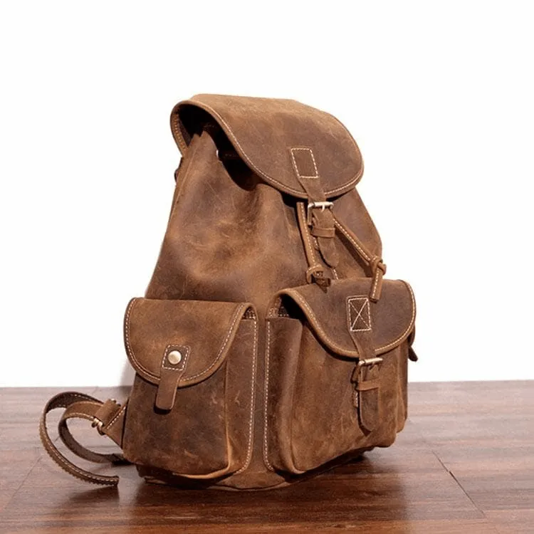 Asmund Backpack | Genuine Leather Rucksack