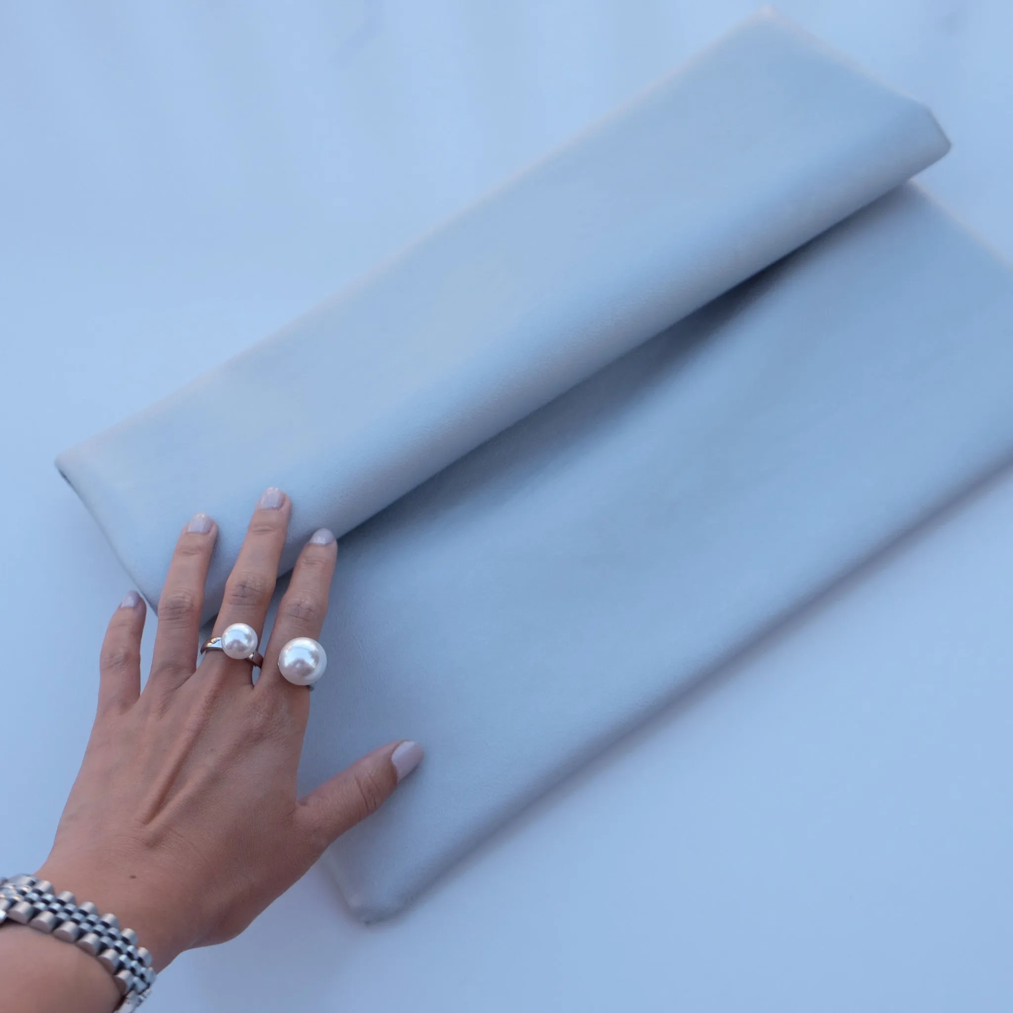 Avalyn Oversized Fold Over Clutch