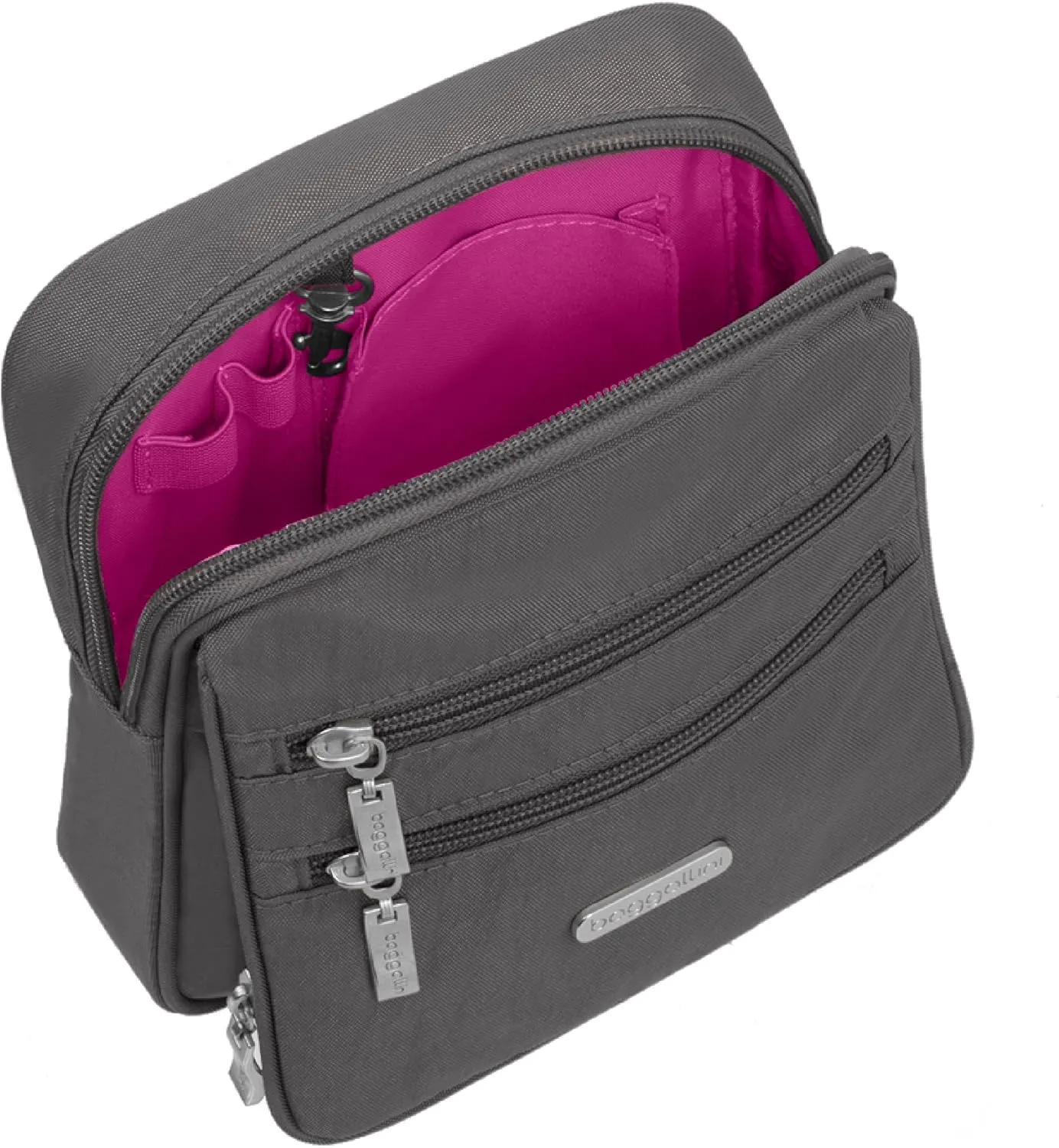Baggallini Journey Crossbody Bags for Women 9x6 Small Lightweight Travel Handbag W/RFID