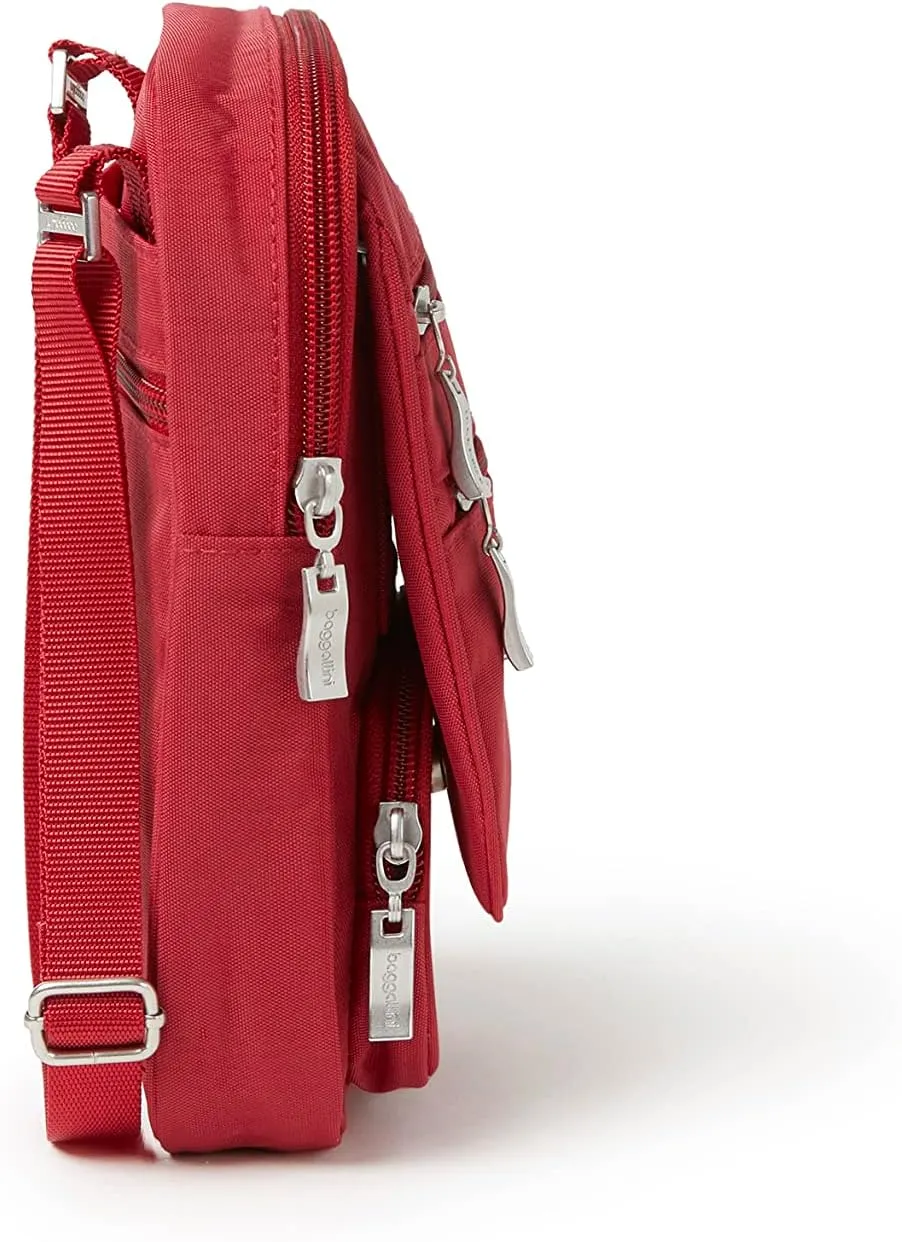 Baggallini Journey Crossbody Bags for Women 9x6 Small Lightweight Travel Handbag W/RFID