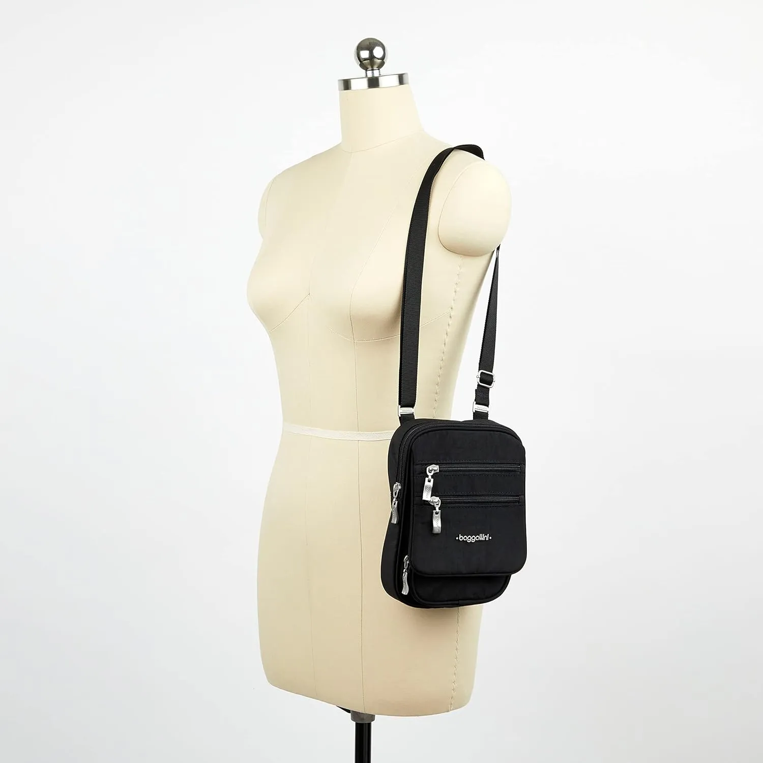 Baggallini Journey Crossbody Bags for Women 9x6 Small Lightweight Travel Handbag W/RFID