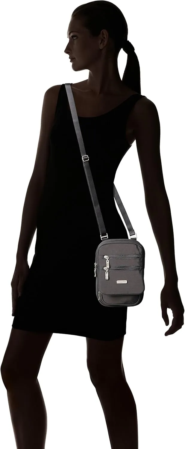 Baggallini Journey Crossbody Bags for Women 9x6 Small Lightweight Travel Handbag W/RFID