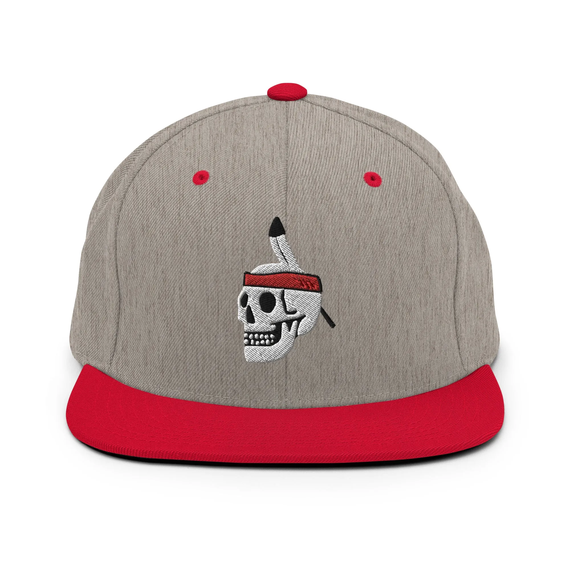 Brave Death Snapback Hat