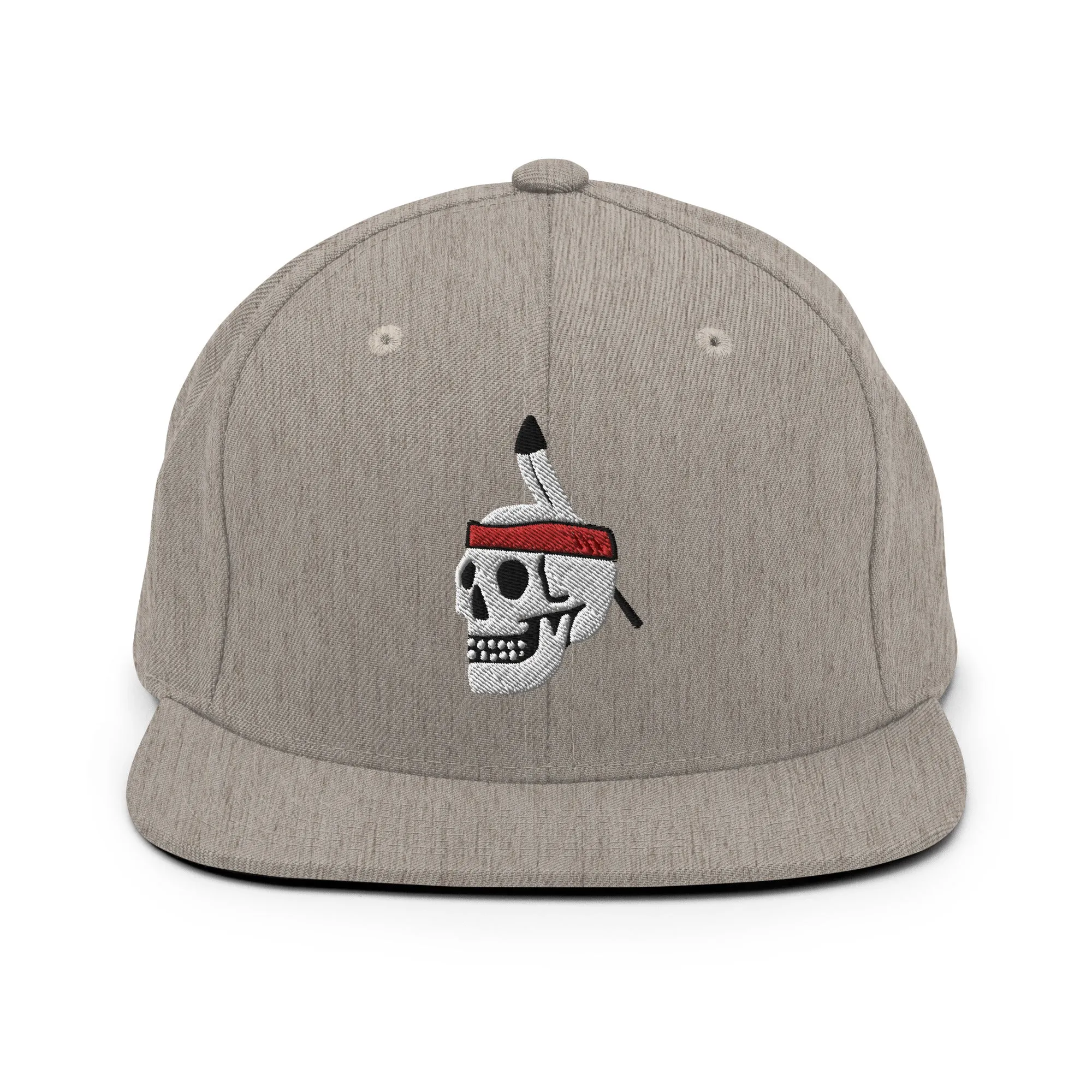 Brave Death Snapback Hat