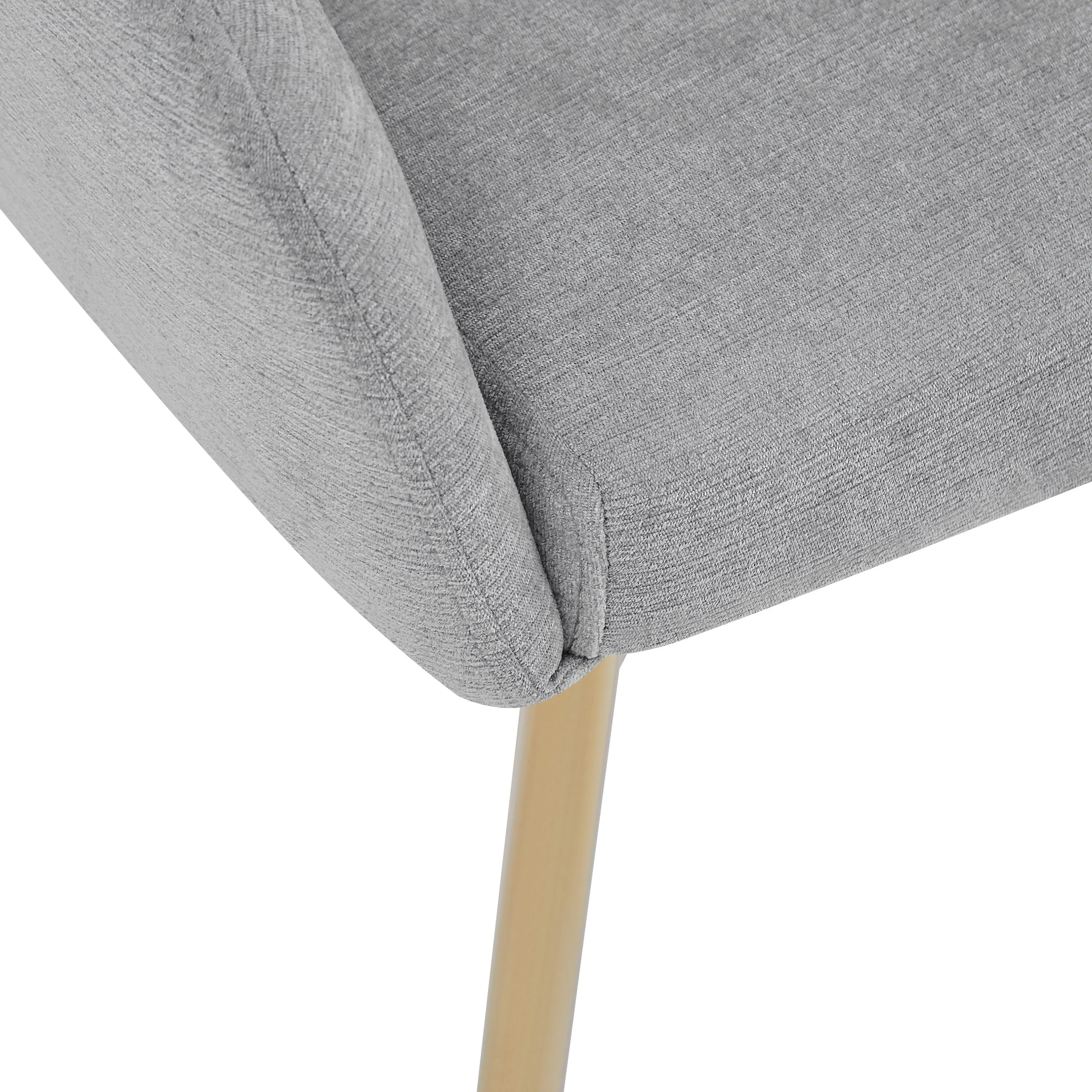 Catherine Polyester Round Back Dining Chair, Set of 2
