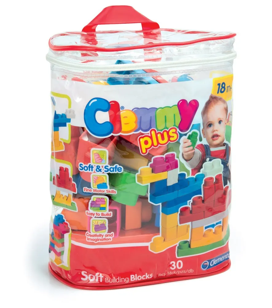 Clemmy Plus Soft Building Blocks (30pc)