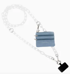 Clip-and-Go Crossbody Phone Chain and Wallet