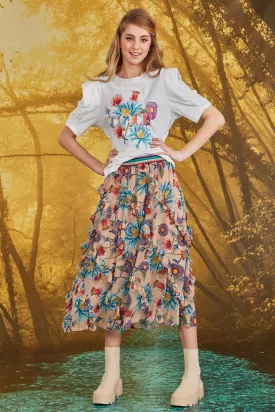 Coop - FRILLING & ABLE Skirt - You Grow Girl - Caramel