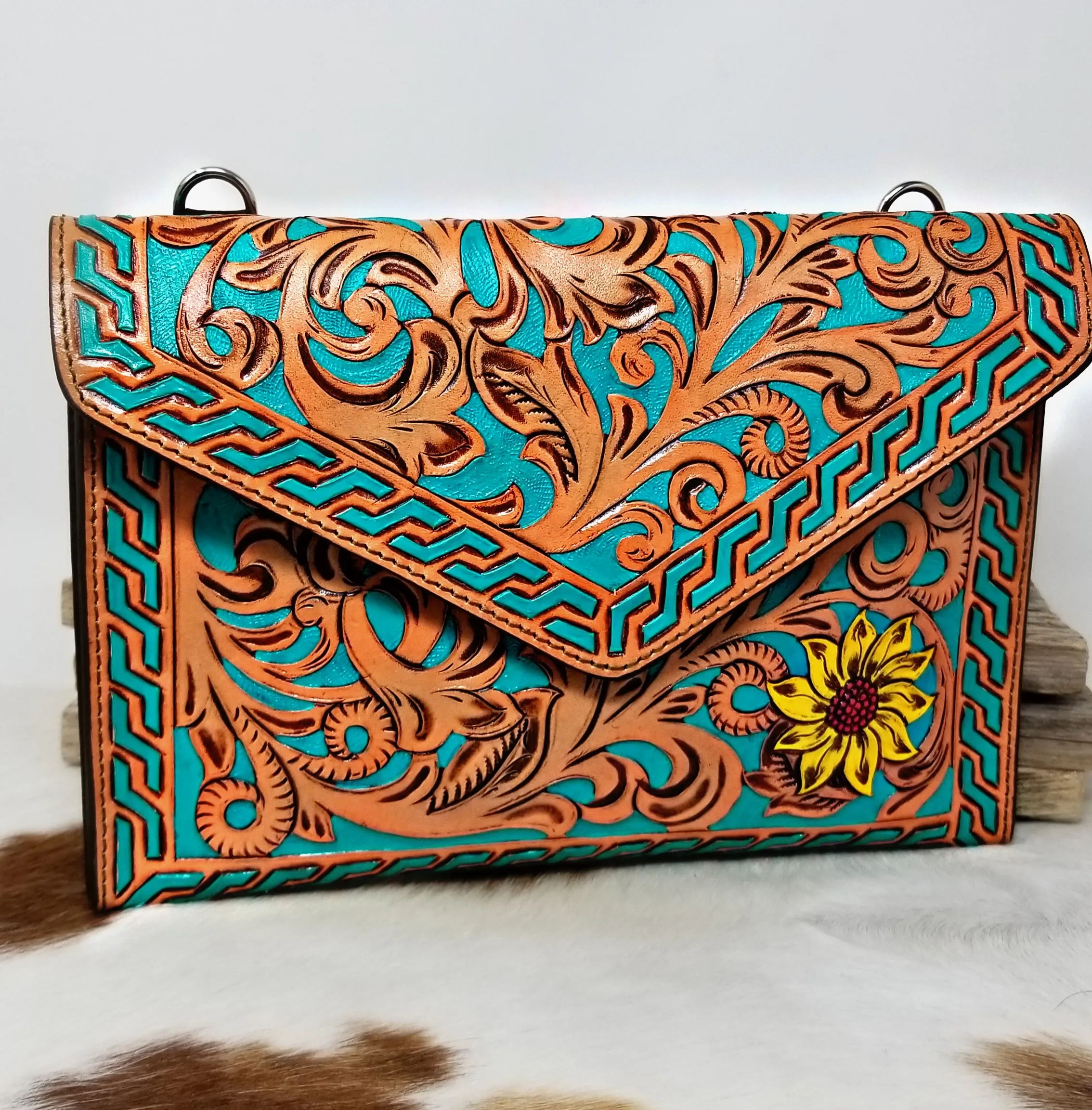 DELUXE Crossbody Envelope Floral