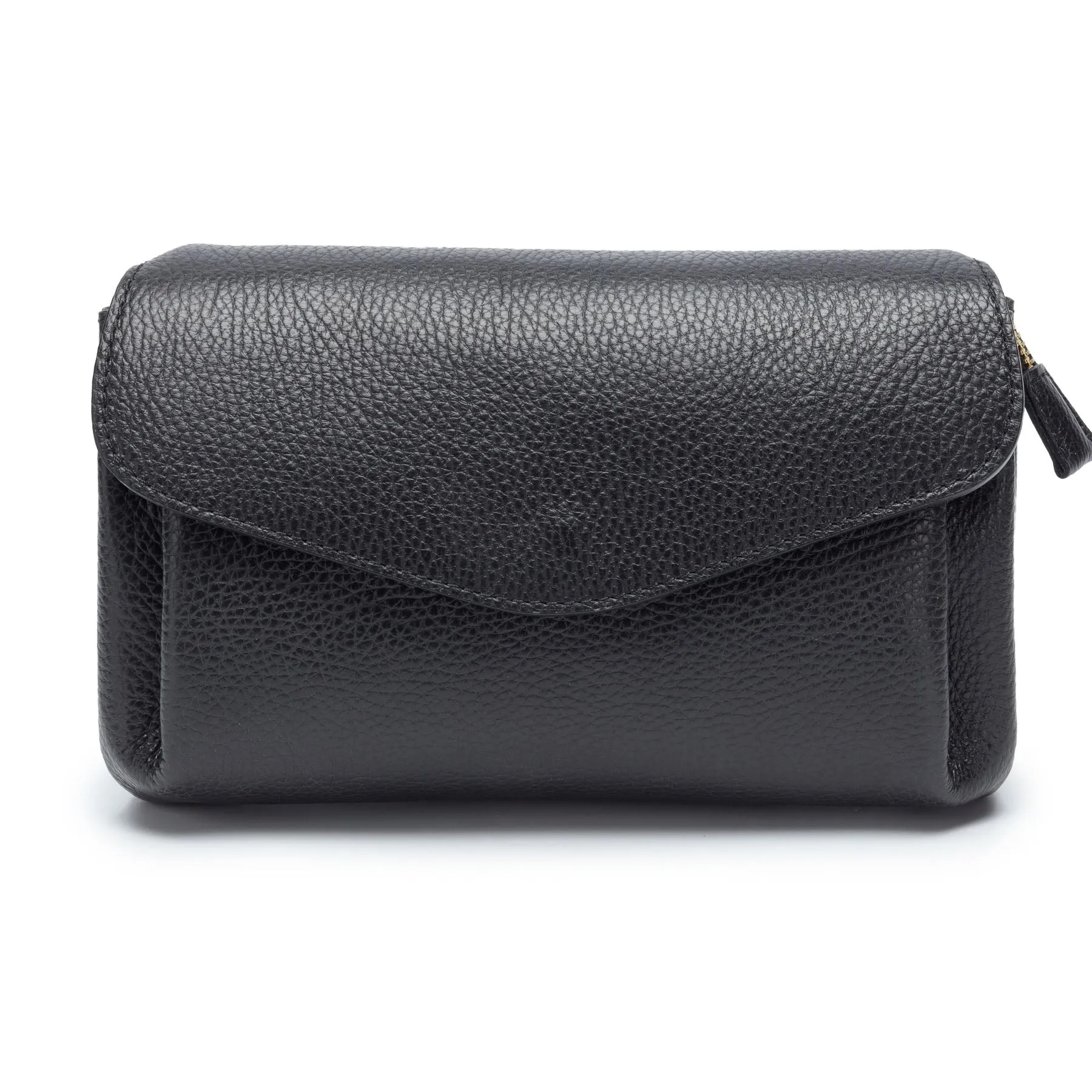 Envelope Black ( Olive Leopard Strap)