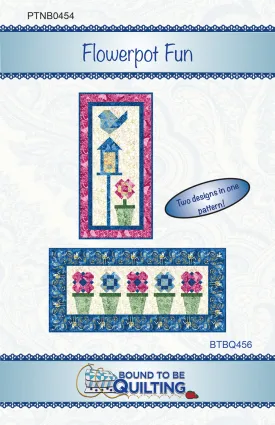 Flowerpot Fun Quilt Pattern