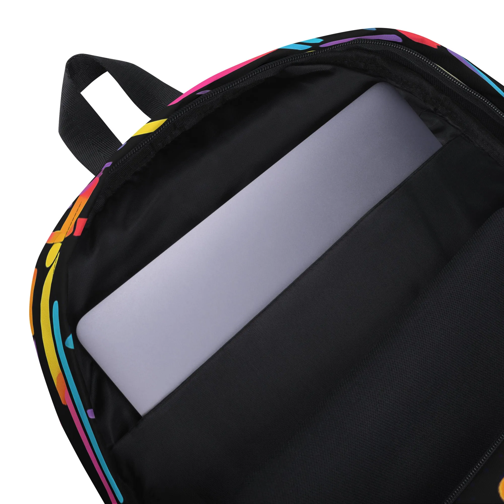 Fun Rainbow Pattern Backpack