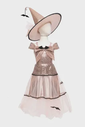 Glam Witch Dress with Hat 5-6