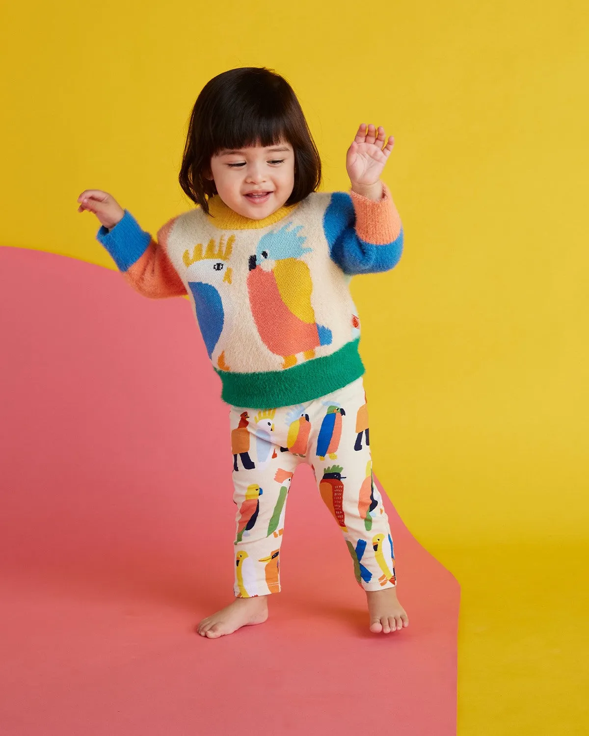 Halcyon Nights Baby Yoga Leggings - Flamin' Galahs