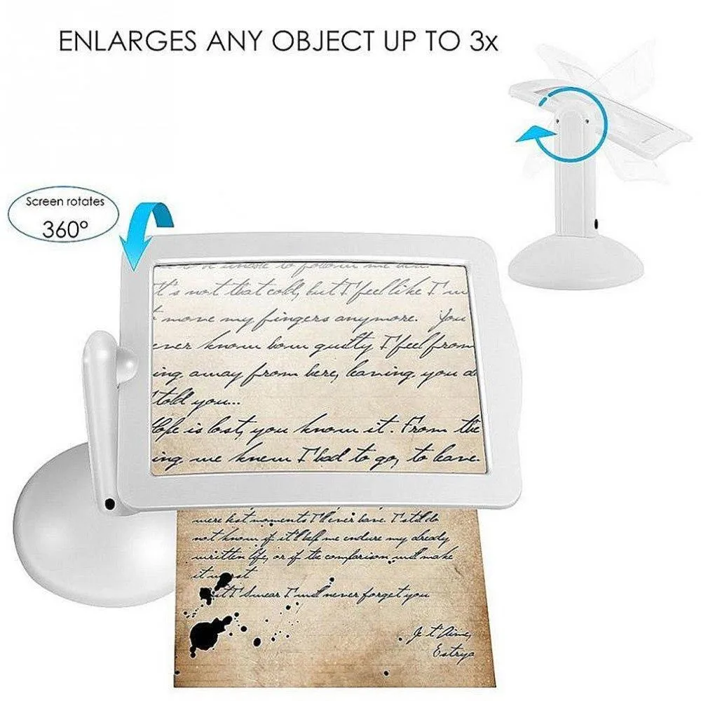 Hands-free LED Magnifier