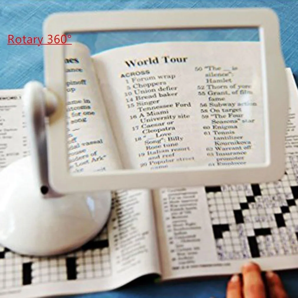 Hands-free LED Magnifier