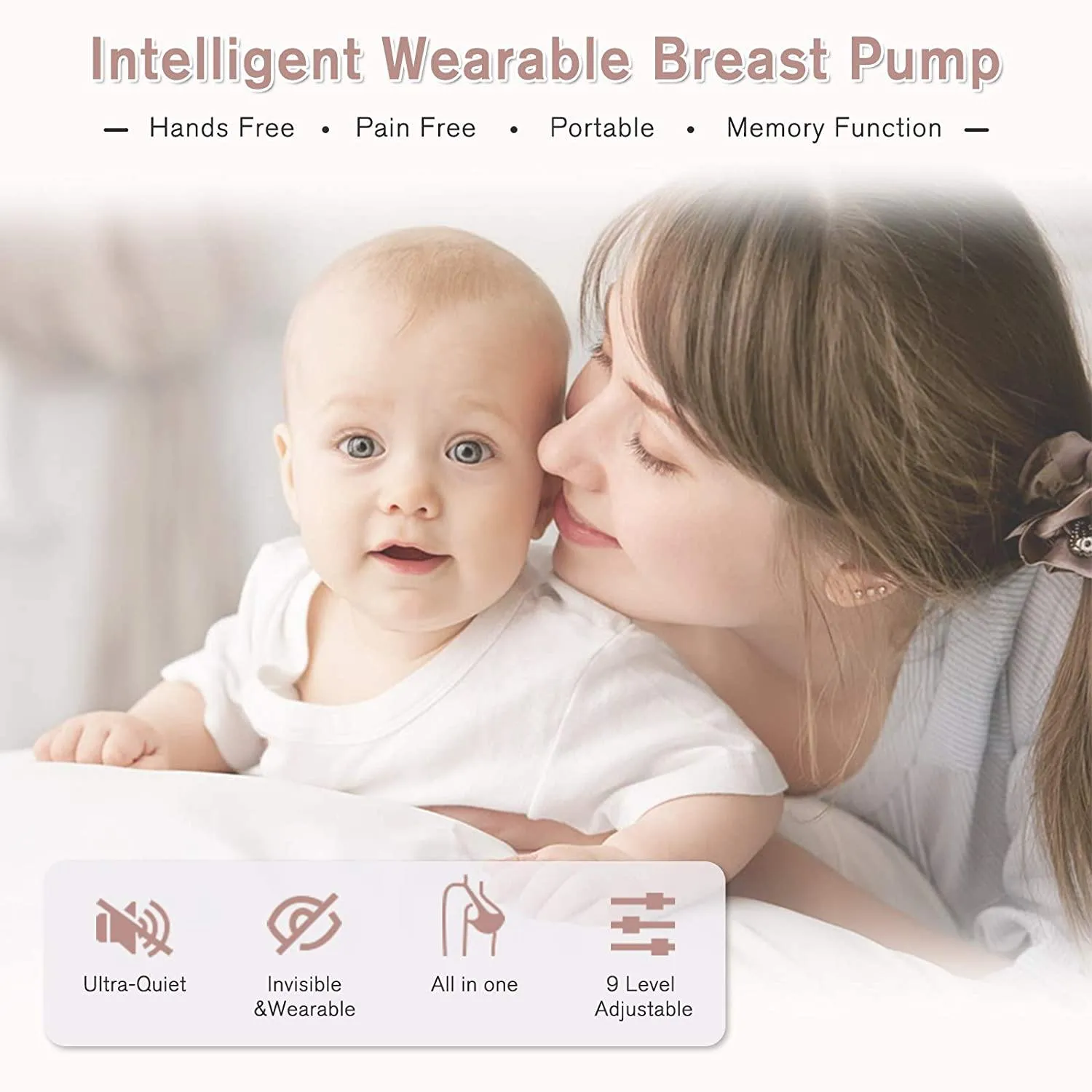 Hands Free Wearable Pumping Bra
