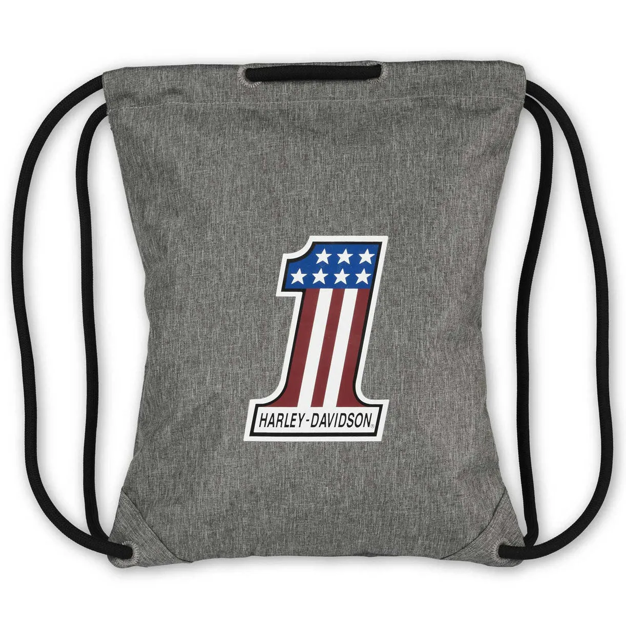 Harley-Davidson RWB #1 Rugged High-Density Polyester Quick-Draw Backpack, Gray 98667-Hether