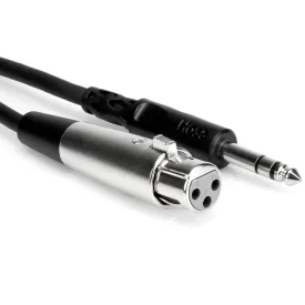 Hosa STX-102F Balanced Interconnect, XLR3F to 1/4 in TRS, 2 ft (Loc:2G)