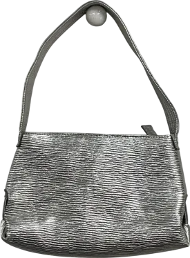 Hvisk Metallic Silver Shoulder Bag