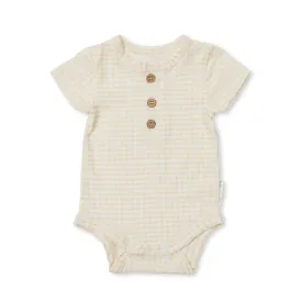 Indigo & Lellow - Jamie Bodysuit | Beige Gingham