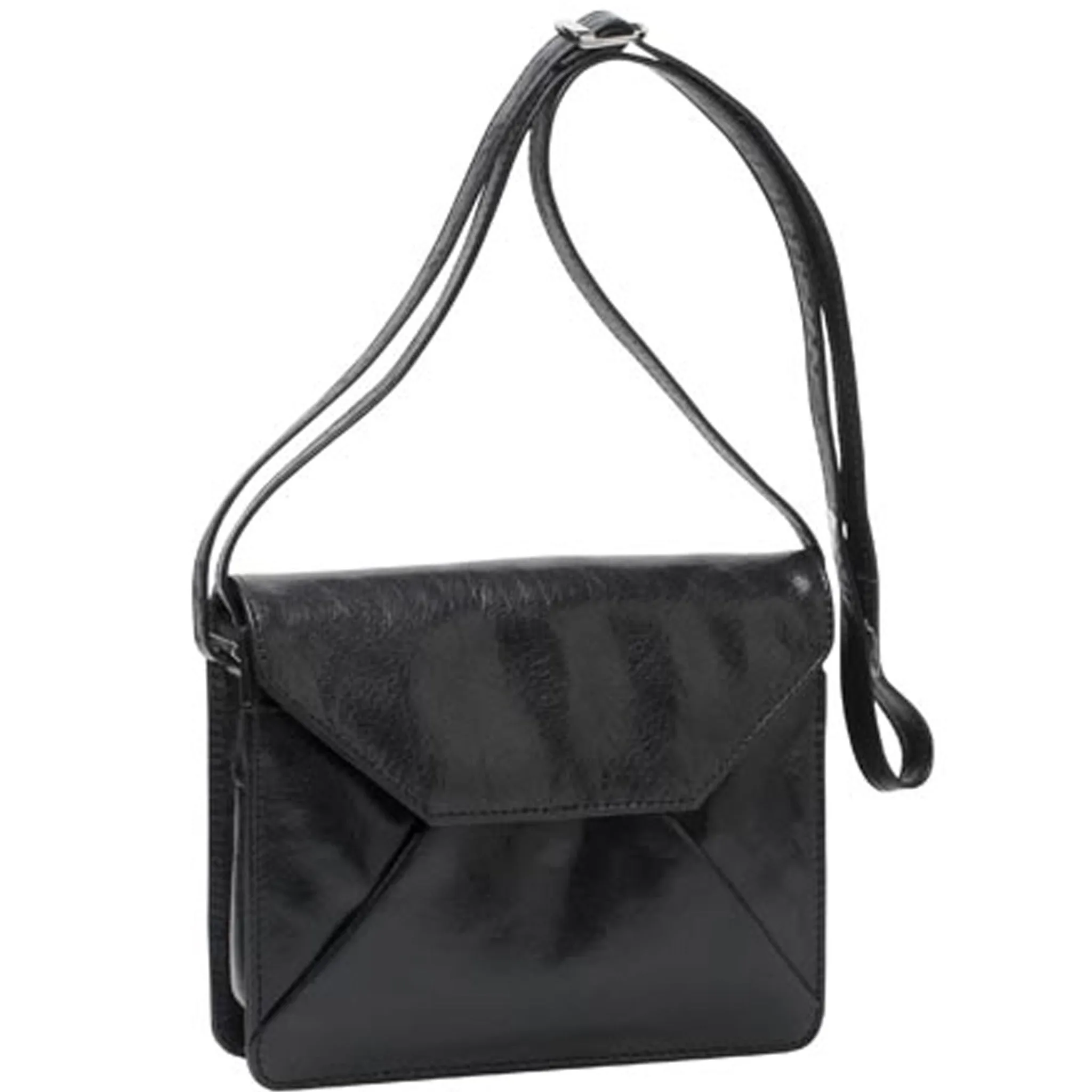 LEATHER ENVELOPE CROSSBODY BAG