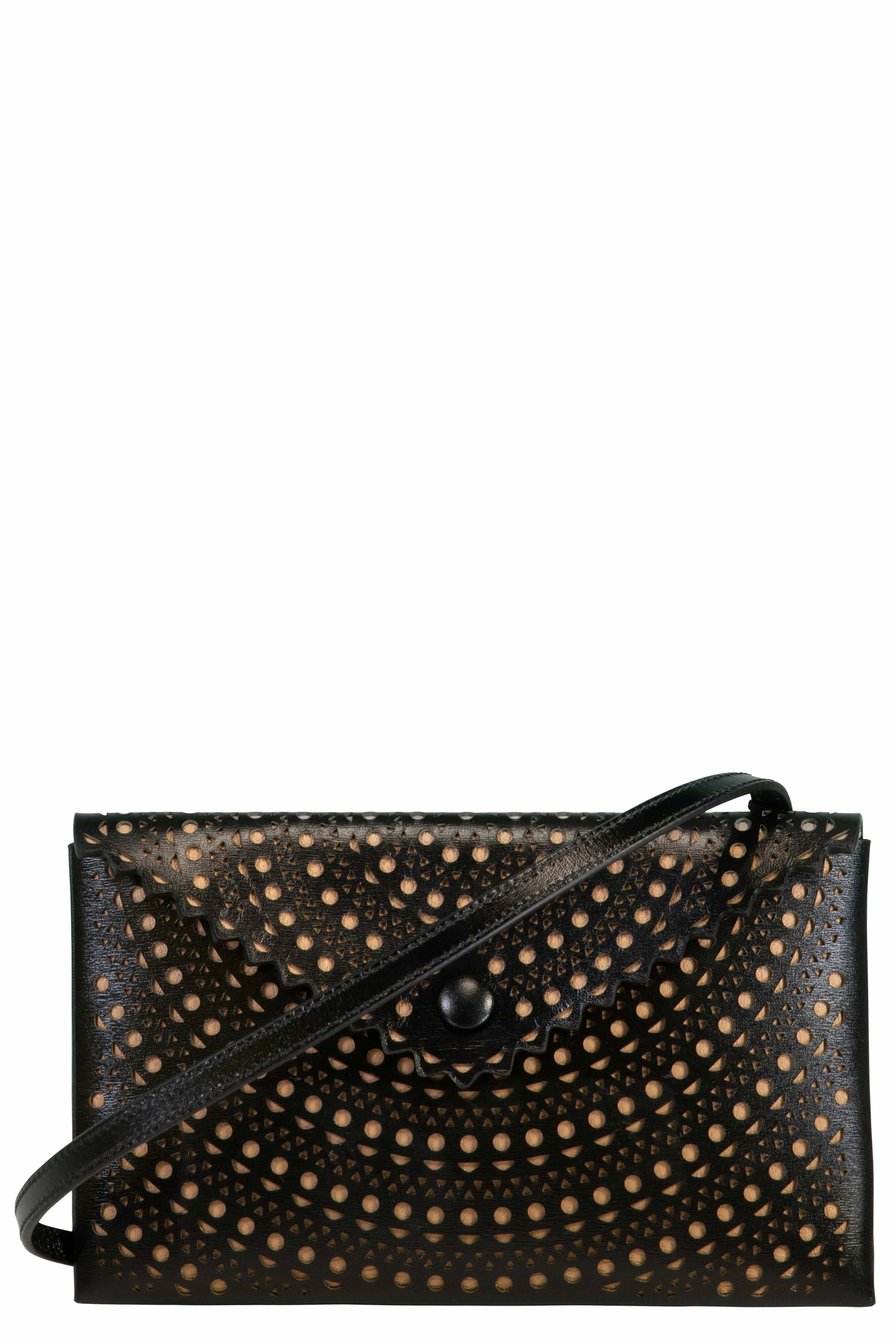 Louise Envelope Crossbody - Noir Sable