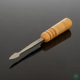 Naturally Spun American Maple Dab Tool | Sleek & Durable | Classic Design