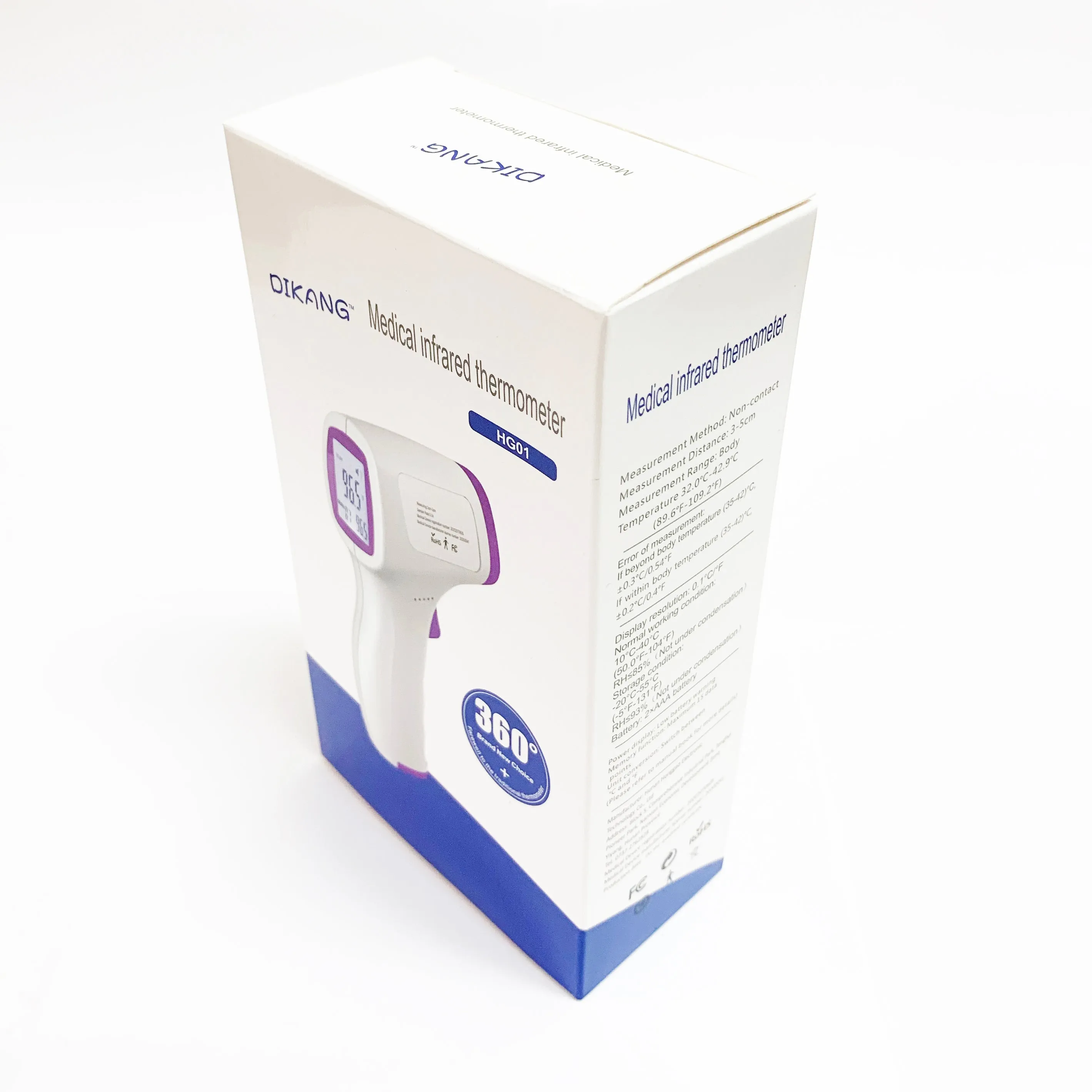 Non-Contact Infrared Digital Thermometers
