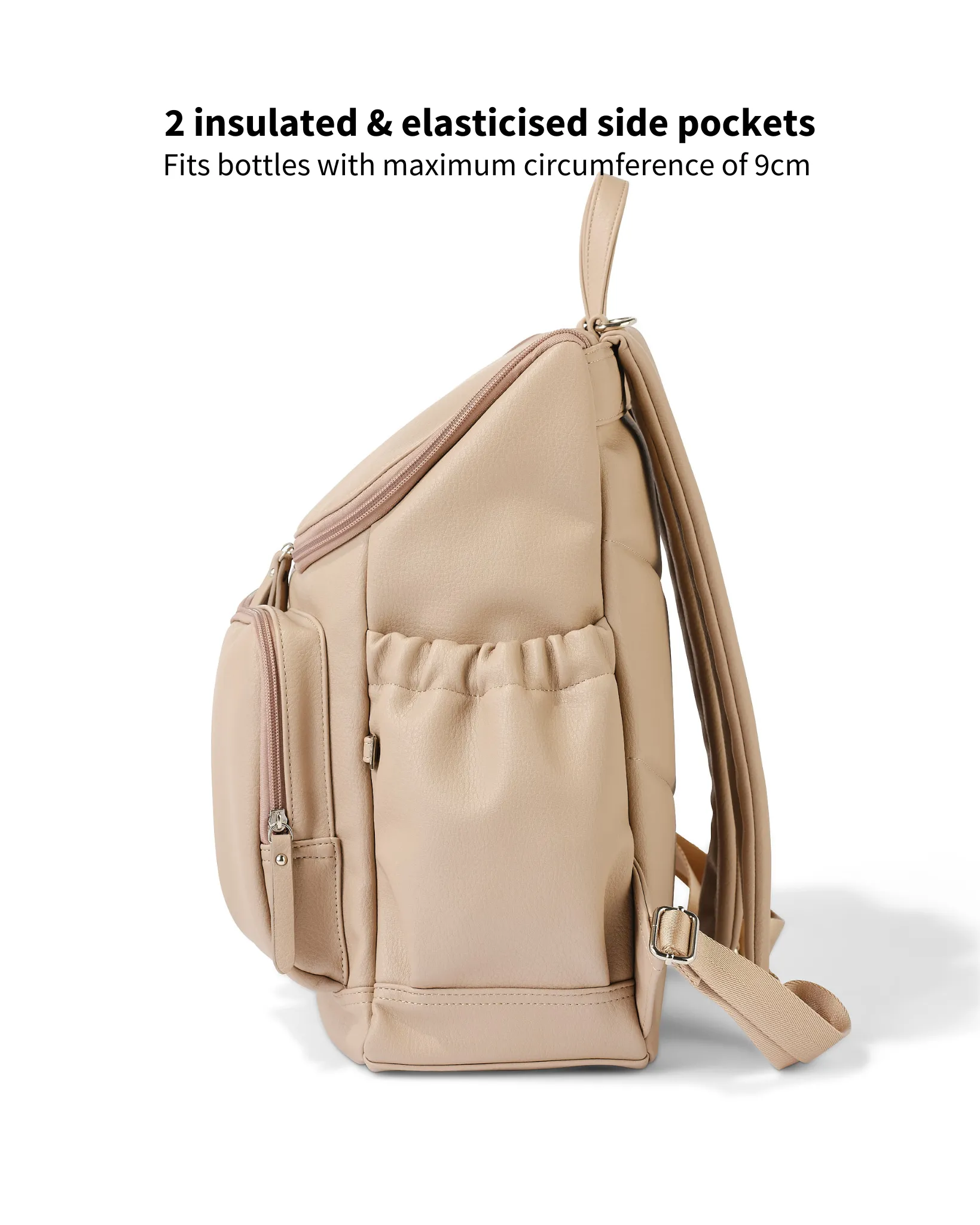 OiOi Nappy Backpack - Oat Dimple