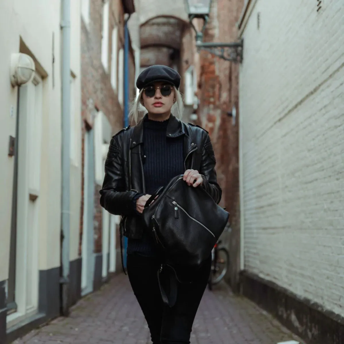 Osaka - Casual Ladies Zip-Top Backpack