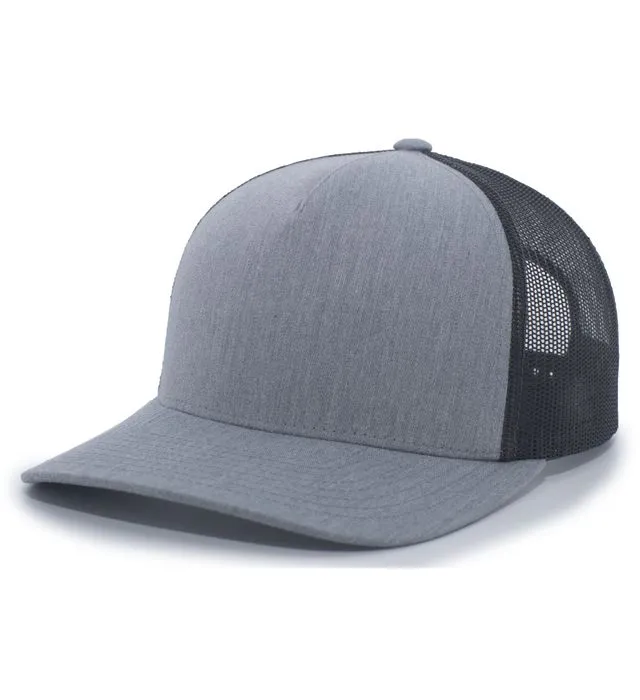 Pacific Headwear 5 Panel Trucker Snapback
