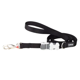 Red Dingo Dog Super Lead Classic Black S