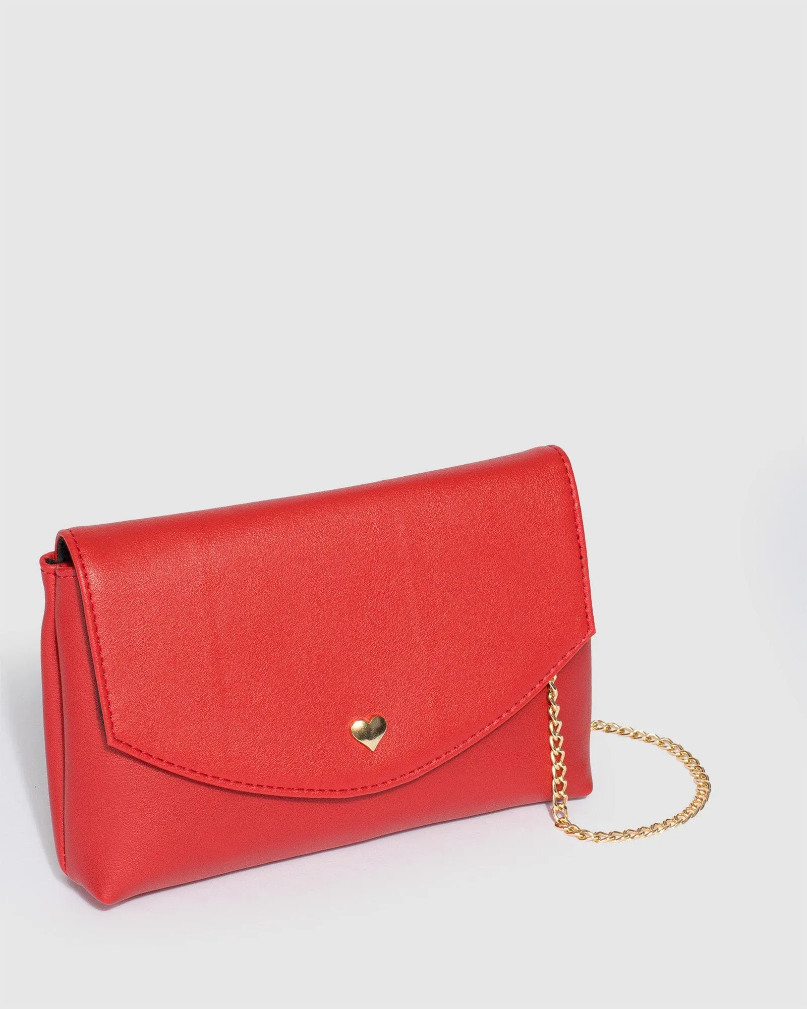 Red Sydney Envelope Crossbody Bag