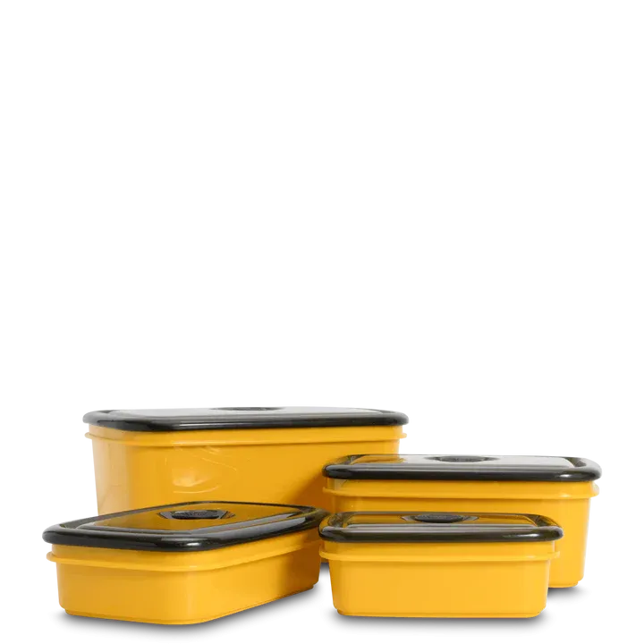 Rugged Xtreme RX11L160 Yellow/Black 4 piece crib box set