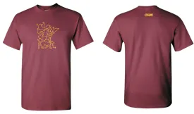 Runner Tee Maroon