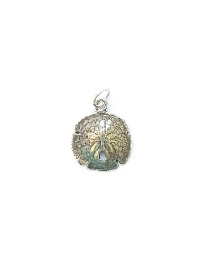 Sand Dollar Charm, Beach Charm, Beach Jewelry, Summer Jewelry, Sand Dollar, Nautical Charm, Gold Charm, Pewter Charm, Silver Charm, Shell