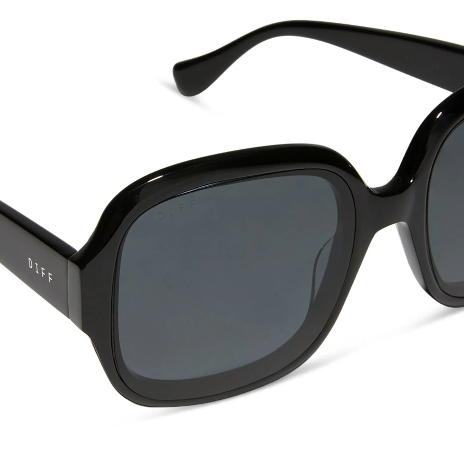 SERAPHINA - BLACK   GREY   POLARIZED SUNGLASSES