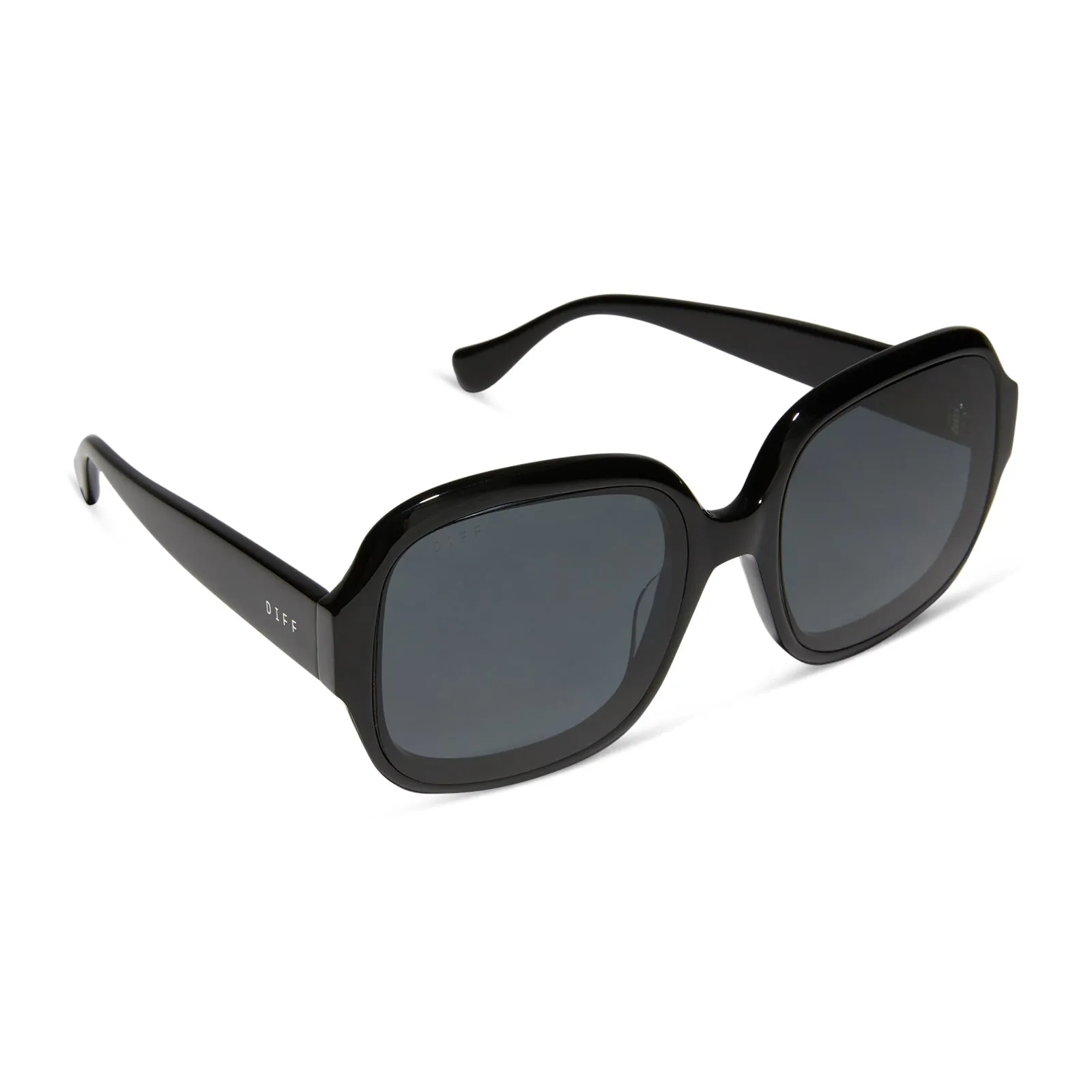 SERAPHINA - BLACK   GREY   POLARIZED SUNGLASSES
