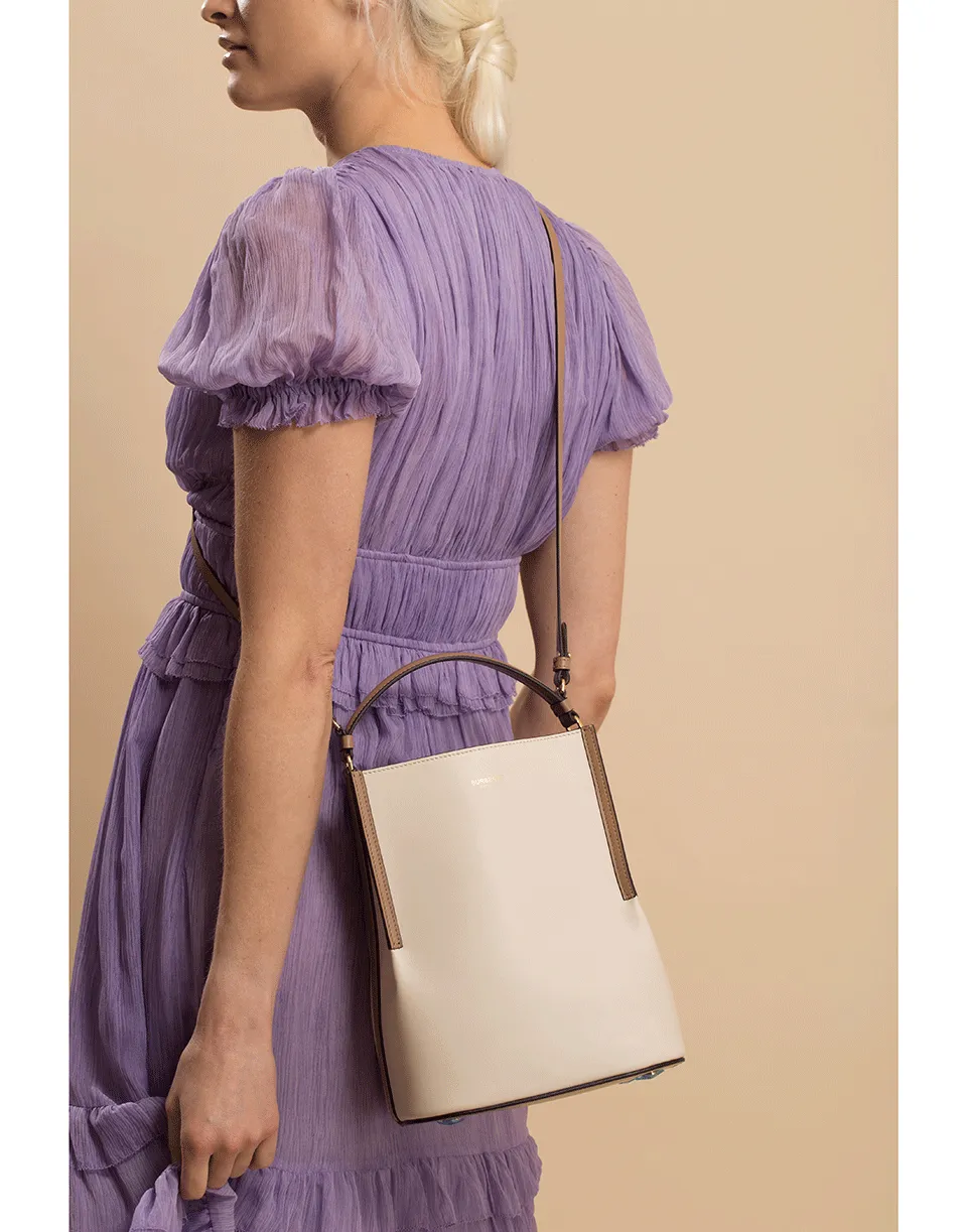 Small Bi-Color Bucket Bag