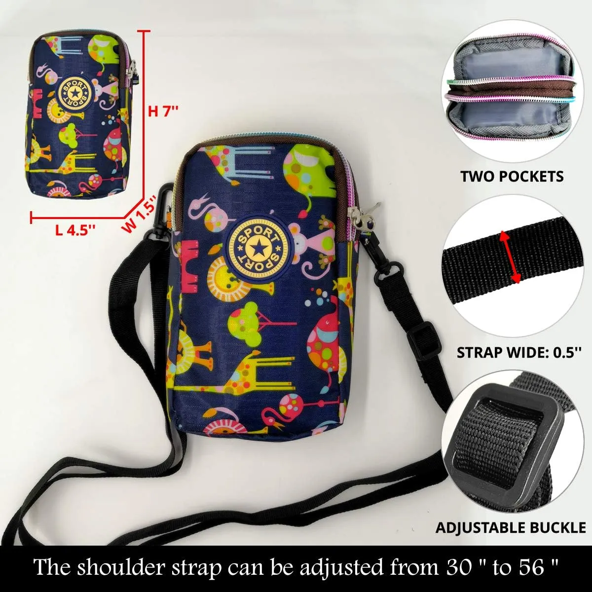 Small Cute Crossbody Shoulder Bags - Mini Wallet Purse Tote for Phone Money Keys Cosmetic Cards Women Girls Walking Travel