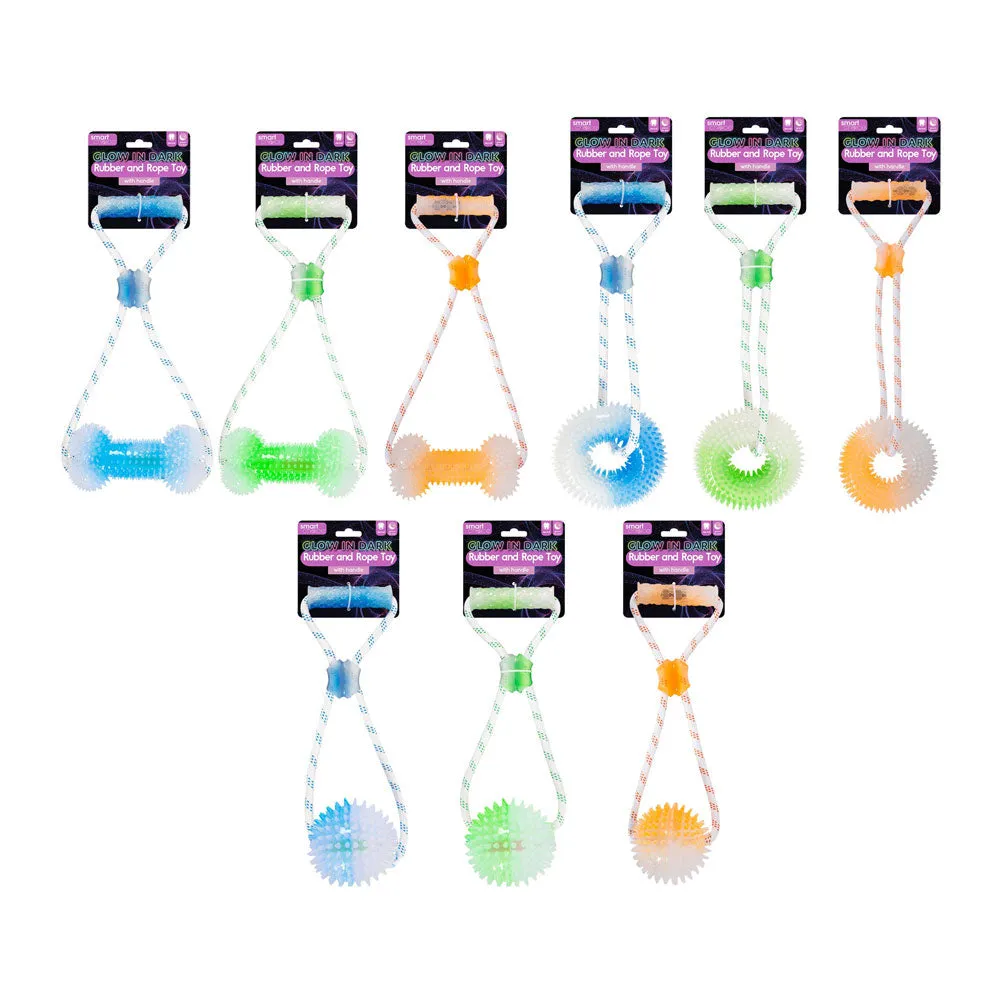 Smart Choice Glow In The Dark Tug Dog Toy