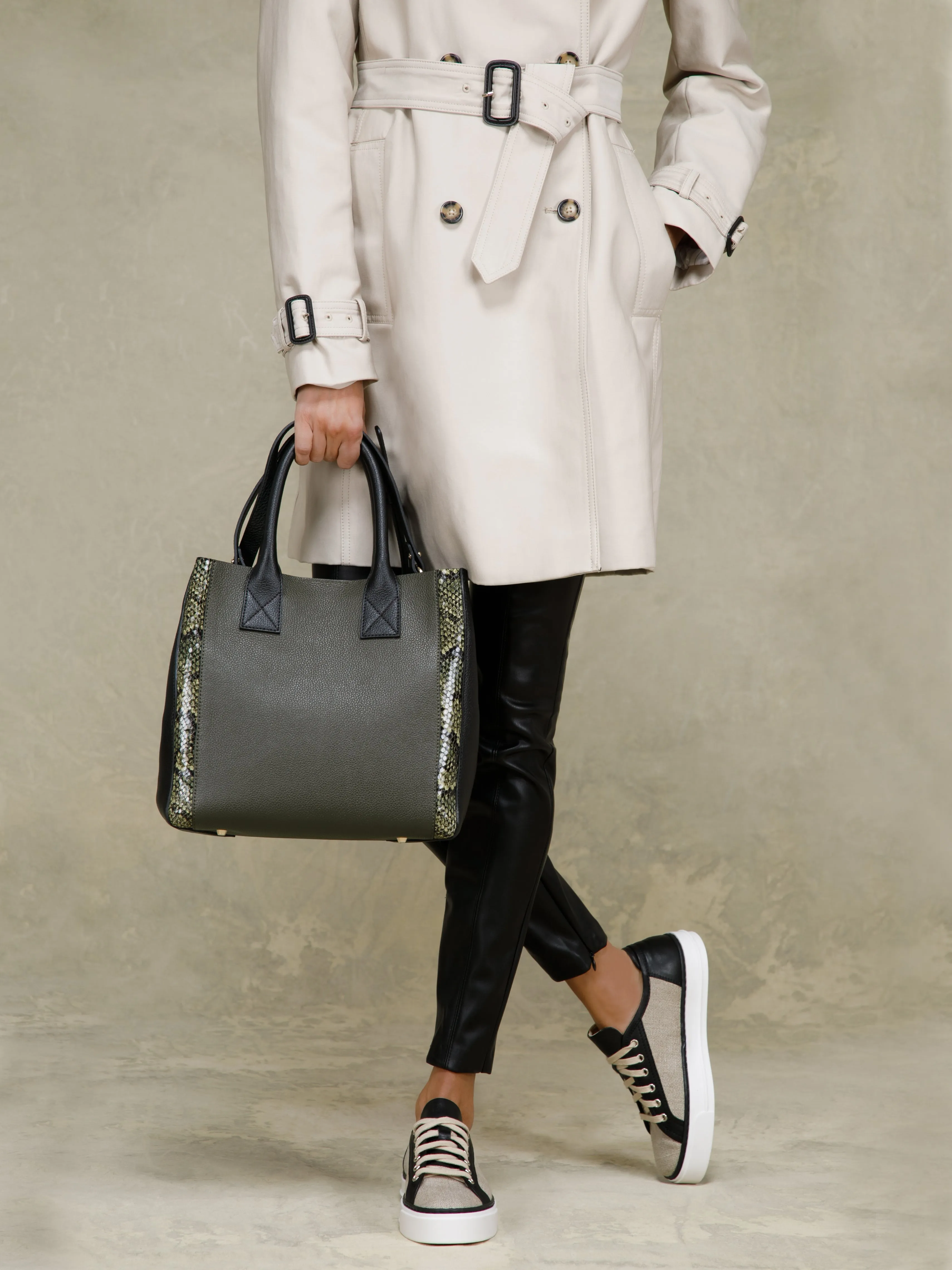 The Elena Medio Tote